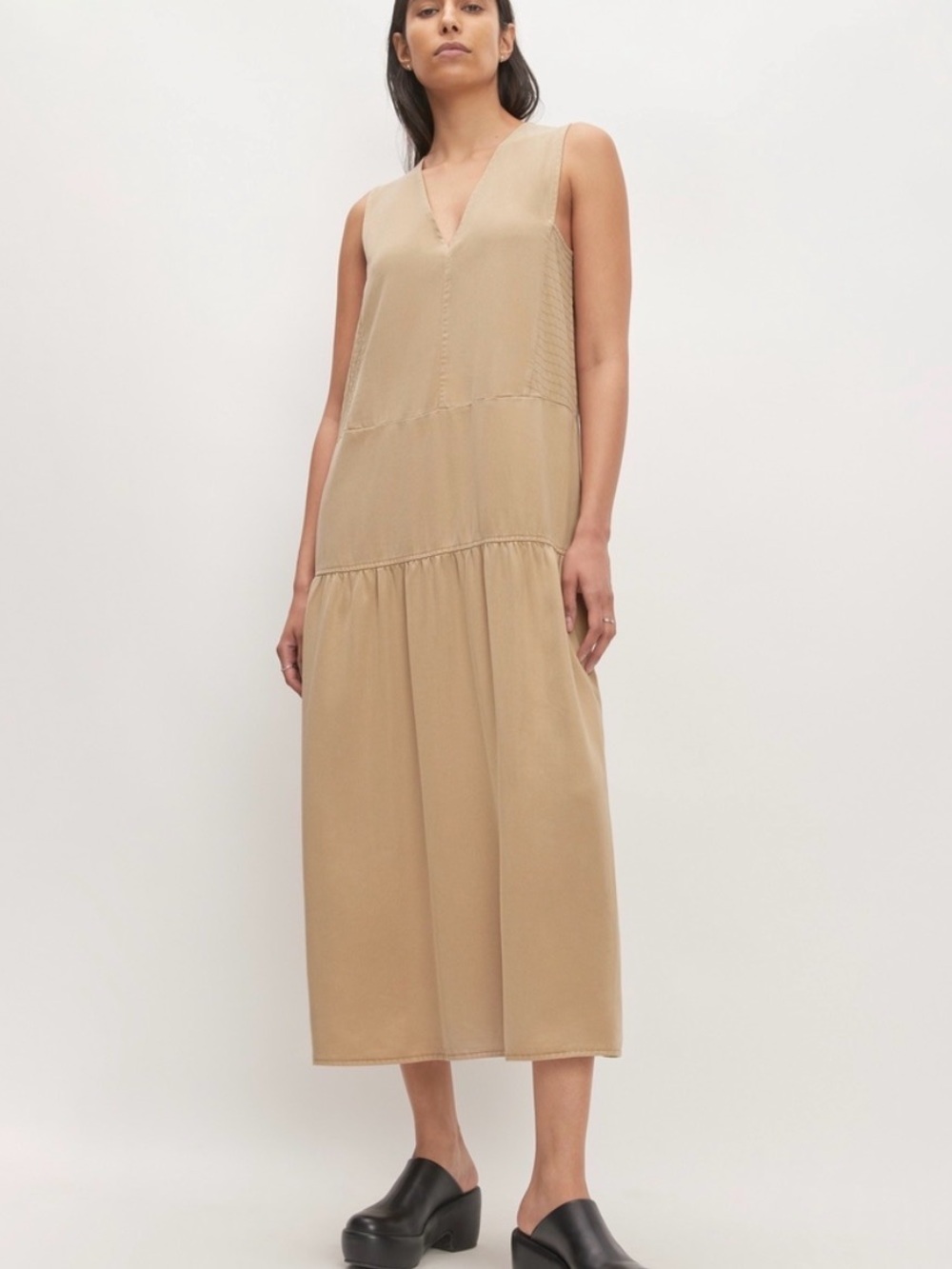 NEW Everlane The Tencel Maxi Dress